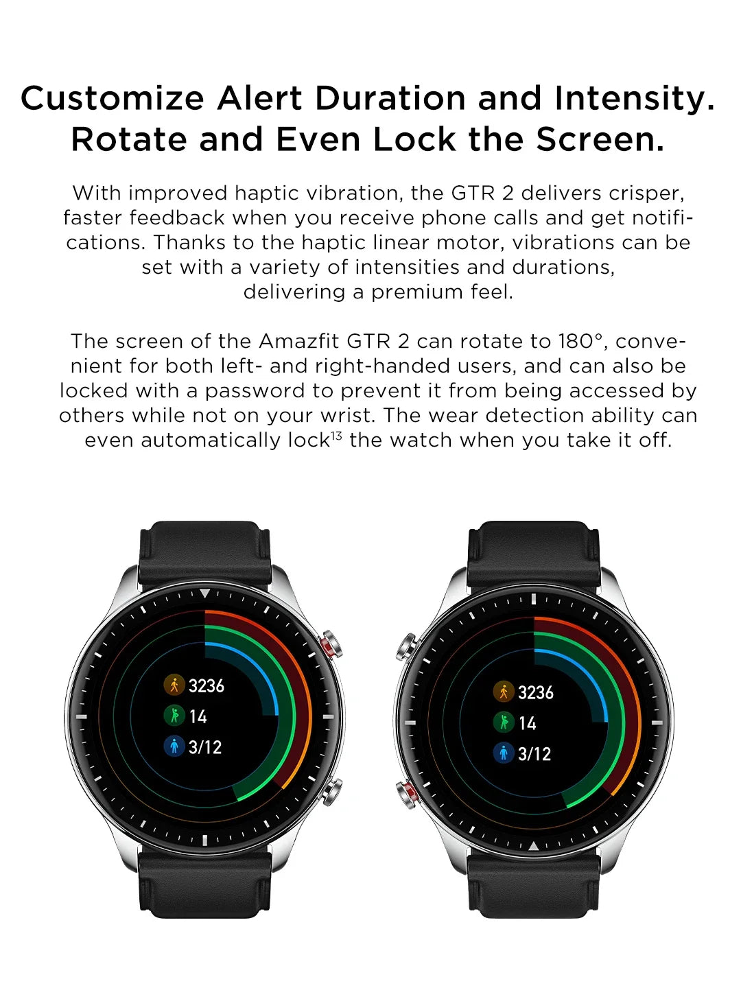Amazfit GTR 2 Smartwatches No New Smart Watch For Men Waterproof 5ATM GPS 95New Exhibition SportsWatch Mens Refurbished Watch