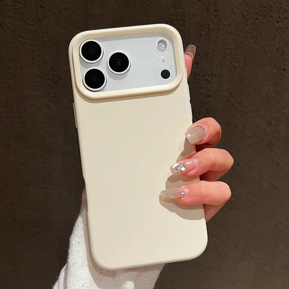 Candy Color Silicone Protective Phone Case For iPhone 17 Pro Max 17 Air 17 Pro Shockproof Matte Soft TPU Bumper Back Cases Cover