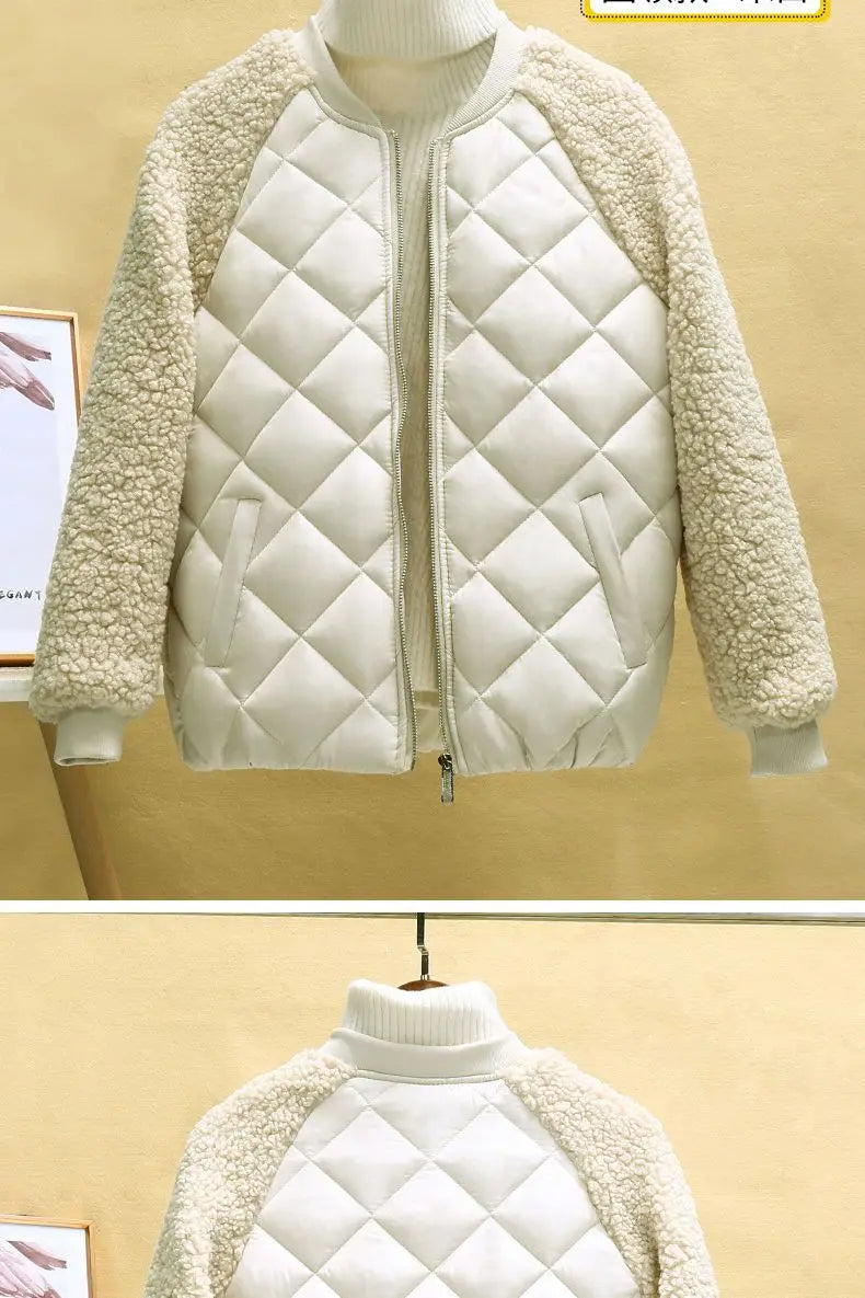 Down Cotton Jacket Female Short Coat Autumn Winter Women's Hooded Loose