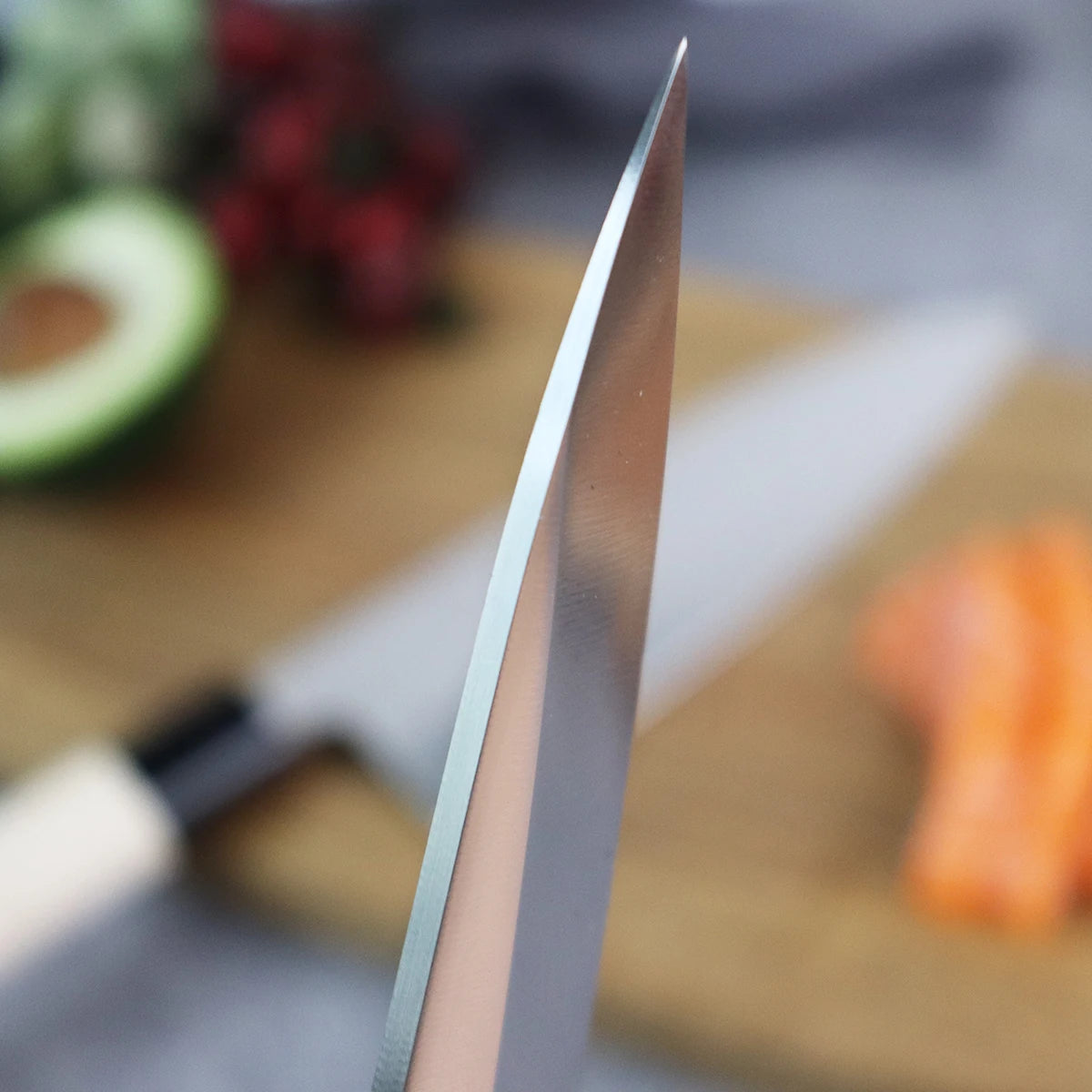 Knife kitchen Meat Cleaver Professional Salmon Sushi Slicing Knife