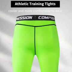 Men's Outdoor Sports Tight Shorts, High Elasticity Quick-drying Sweat-absorbing Fitness