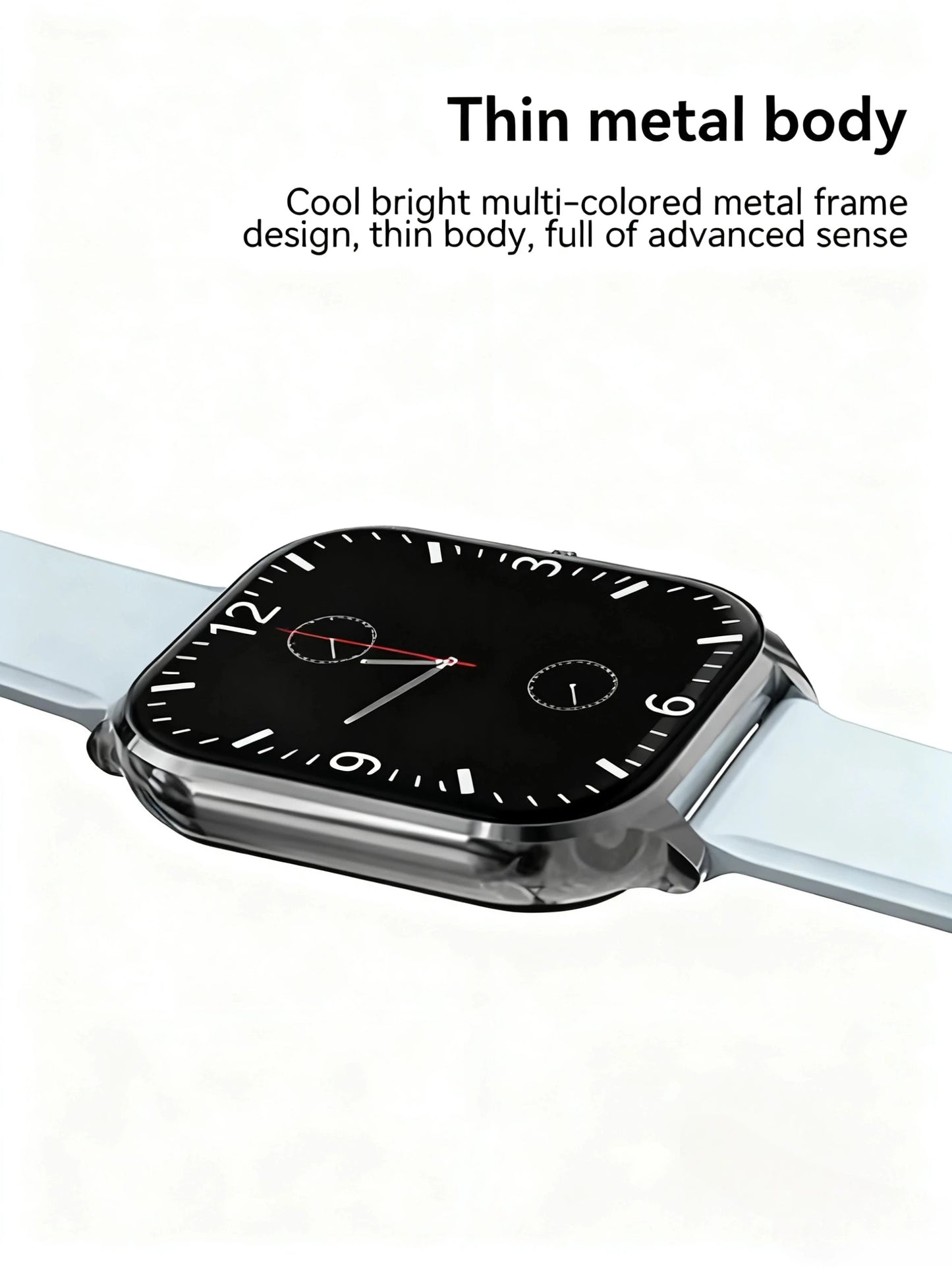 PHONEPACE  C20 Smartwatch 1.77-inch HD Display Bluetooth Call Message Alert Sports Mode Smartwatch For Men Women