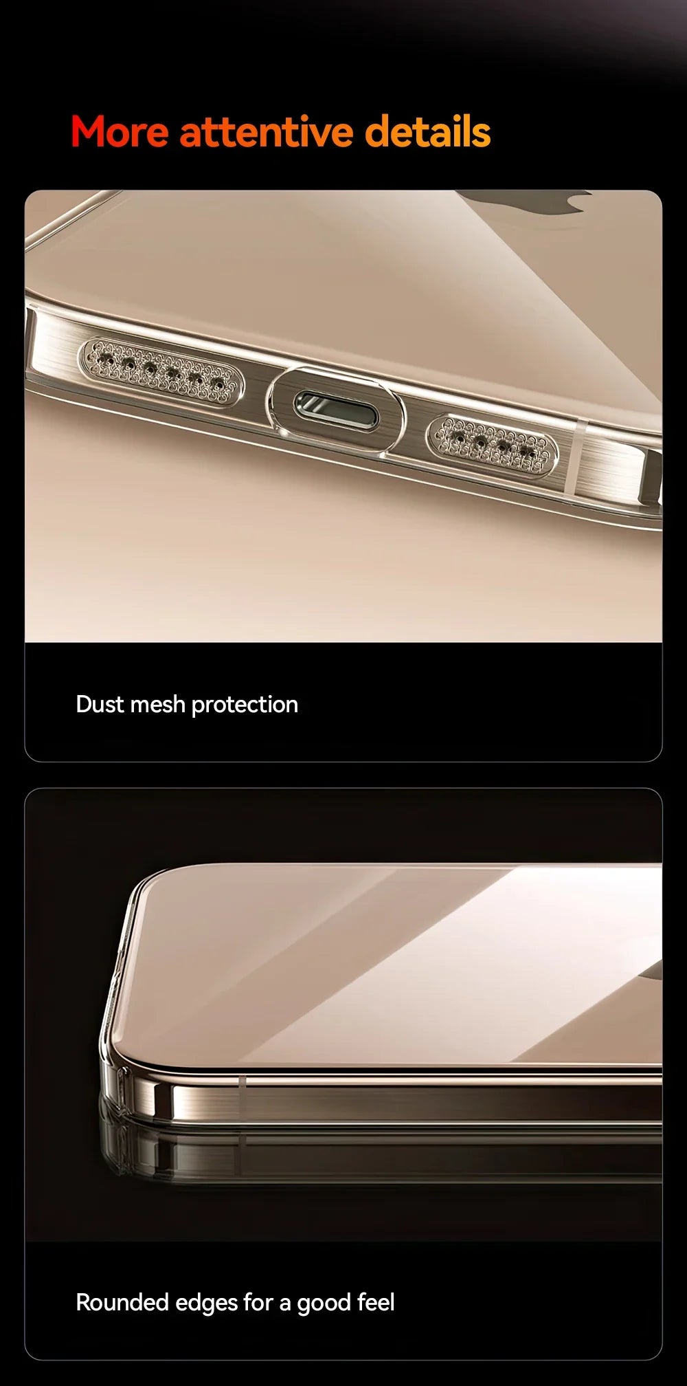 Joyroom For iPhone 17 16 15 Pro Max Case Lens Protection Anti-Yellow Case For iPhone 17 16 Pro Max Transparent Shockproof Cover