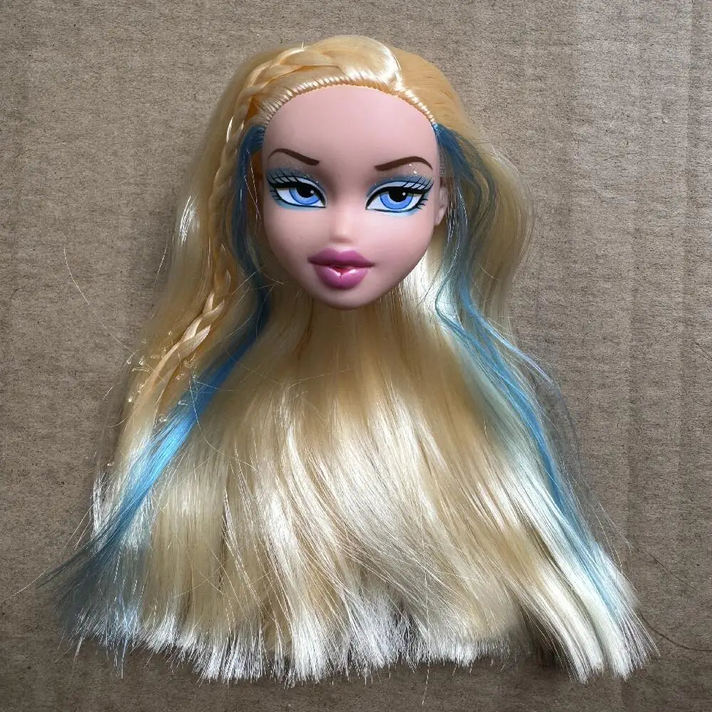 2001 Version Original Brazz Doll Multi-Joints Movable Vintage Rare Face Doll Heads Doll Shoes DIY Toys Accessories