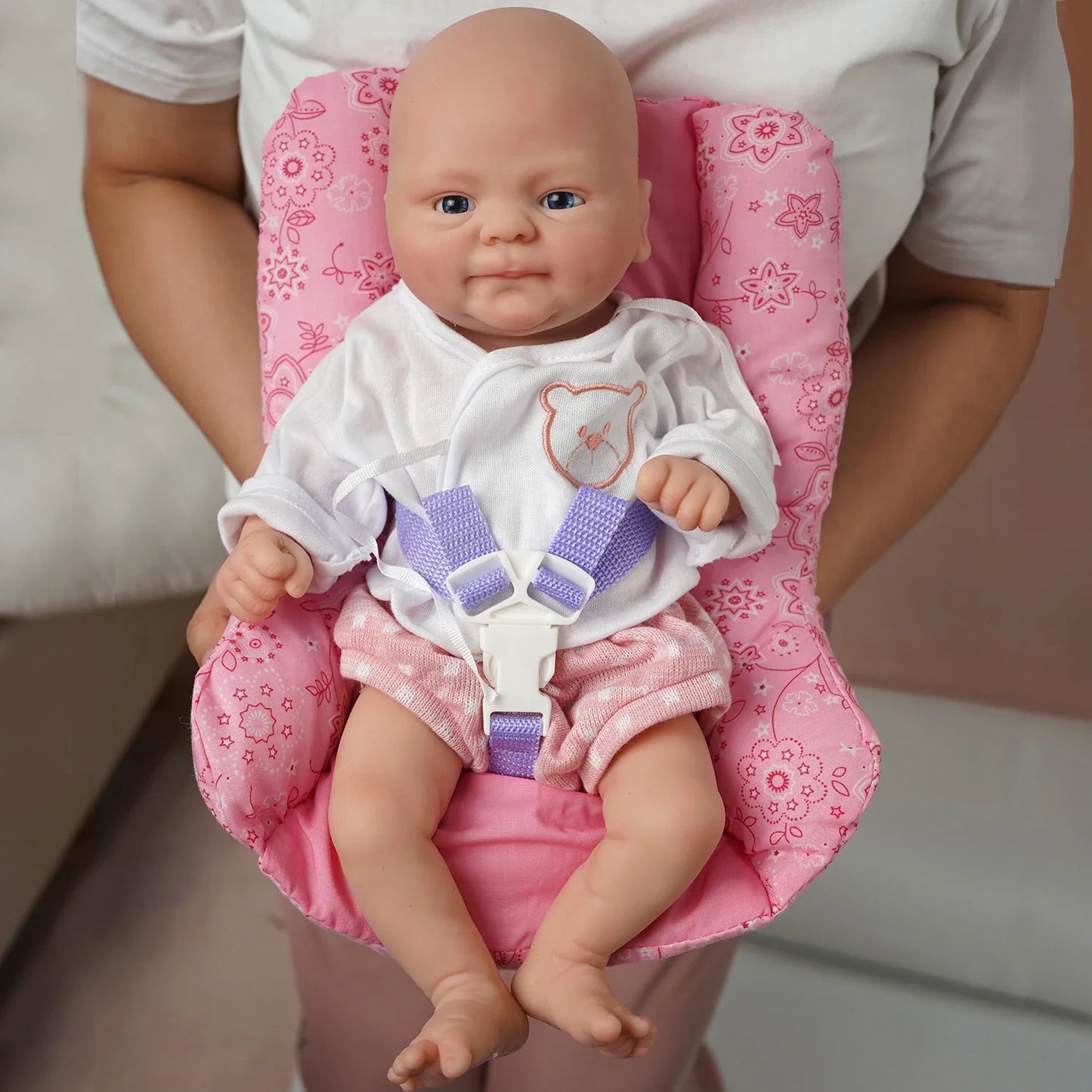 14inch Full Body Silicone Bebe Reborn Girl"Coco"Boy“Isaac” Doll Soft  Lifelike Baby DIY Blank Toys
