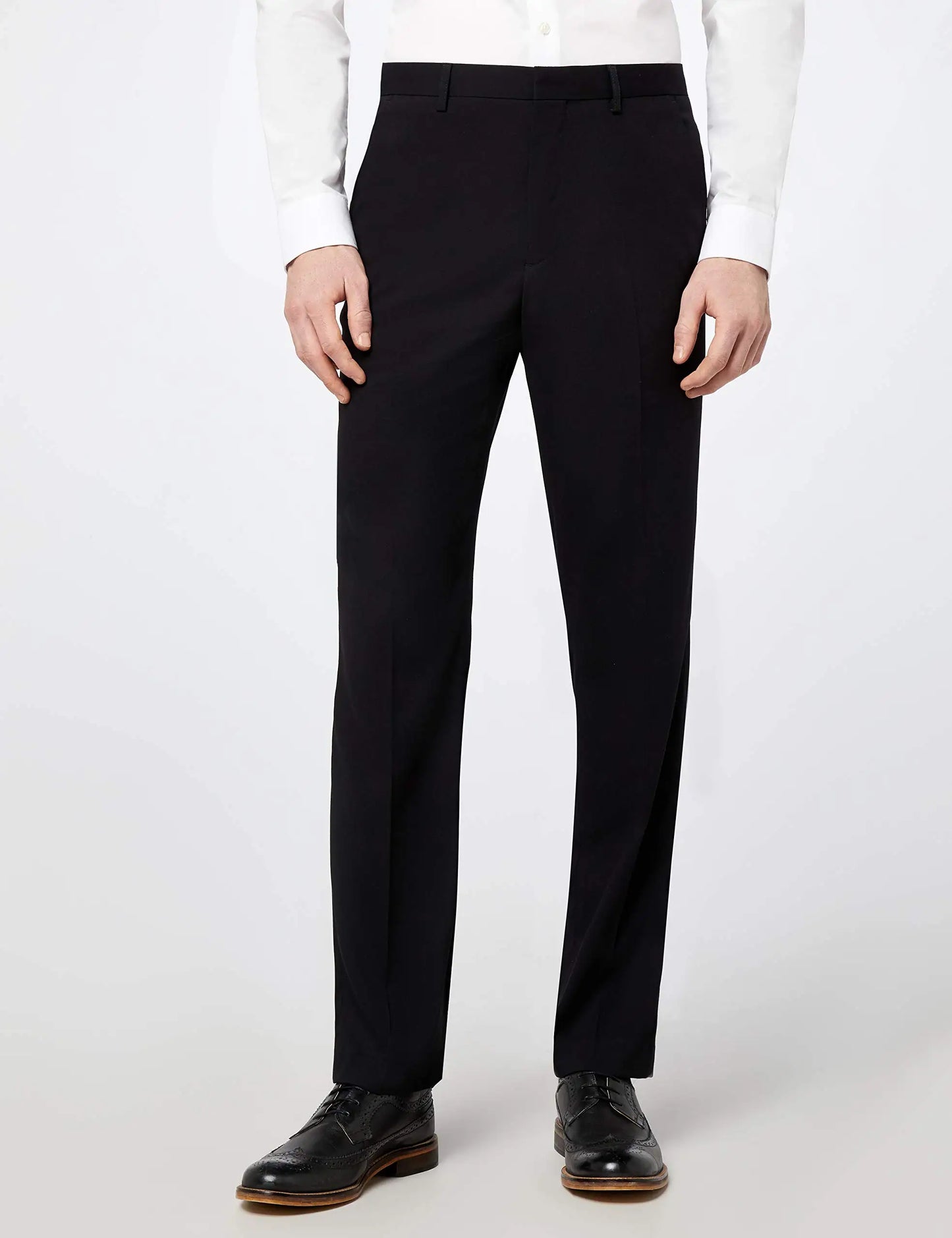 Tuxedo for Mens: 3Pcs Male Slim Fit Black Blazer Set Formal Business Notch Lapel