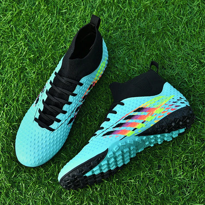 Men's Sneakers Soccer Shoes Football Boots Cleats Breathable Training Match