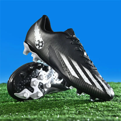 Soccer Shoes Sport Outdoor Men Breathable Cleats FG Football Boots