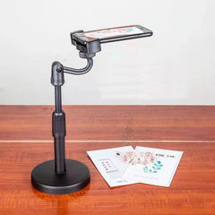 Desktop Tripod for Phone Smartphone Iphone with Phone Holder Stand Bracket Tripe