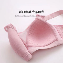 Large Size No Steel Ring To Wipe The Breast Brassiere Thin Models Of Beauty Back Bras