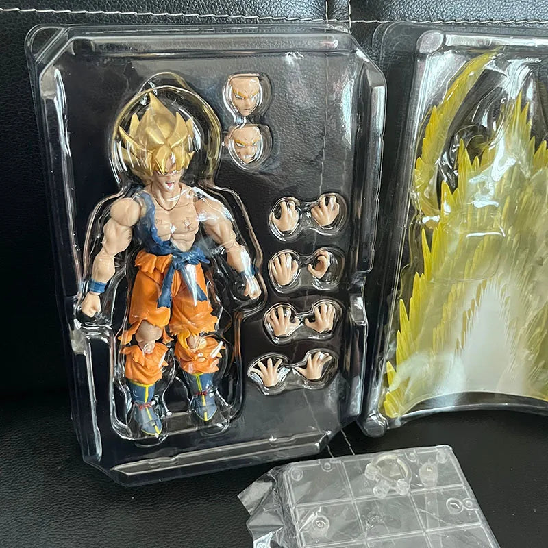 Dragon Ball Z Son Goku Figure SHF S.H.Figuarts Goku War Damage Super Saiya Anime Action Figures Model Toys Birthday Gift