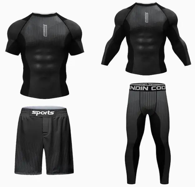 Ensembles de survêtement d'entraînement Rashguard pour enfants, combinaison de sport pour figurines, uniforme de grappin