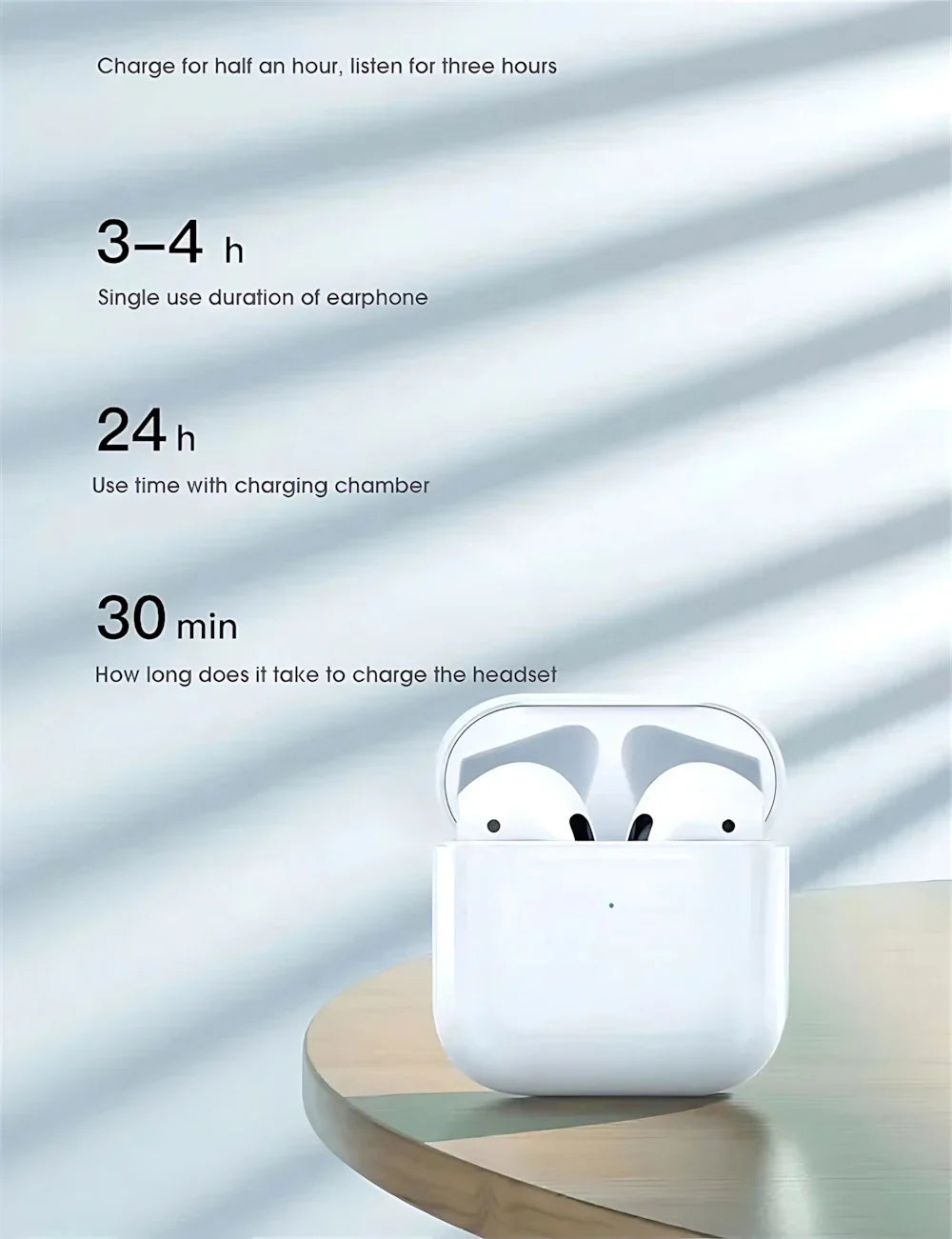 For Xiaomi Redmi Apple iPhone Samsung Google Wireless Bluetooth Earphone HiFi Stereo Headset Mic Noise Reduction Sports Earbuds