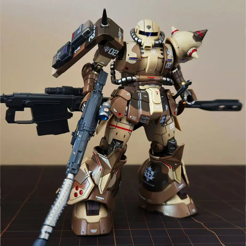Hg 1/144 Ms-06gd Zaku Southern Cross Star Selma Assembly Action Figures Robot Plastic Model Children'S Educational Toys Gift