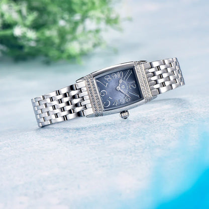 Pagani Design New 22mm Square Women's Quartz Watch Stainless Steel Sapphire Glass 50m Waterproof Women's Quartz Watch