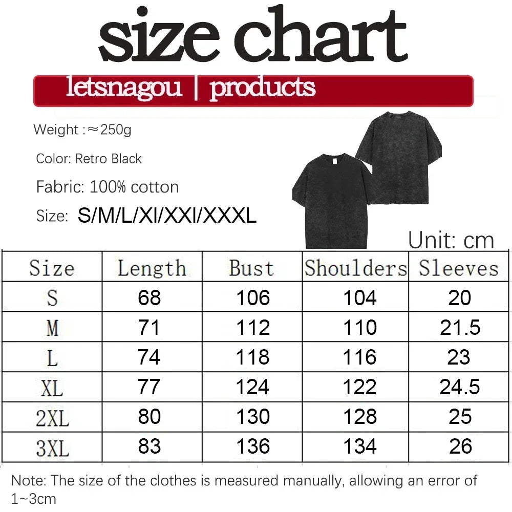 Japanese Anime Graphic Print Washed New Arrival Mens Clothes Tee Shirt Homme Graphic T-Shirts Men Tshirt for Men Ropa 50814