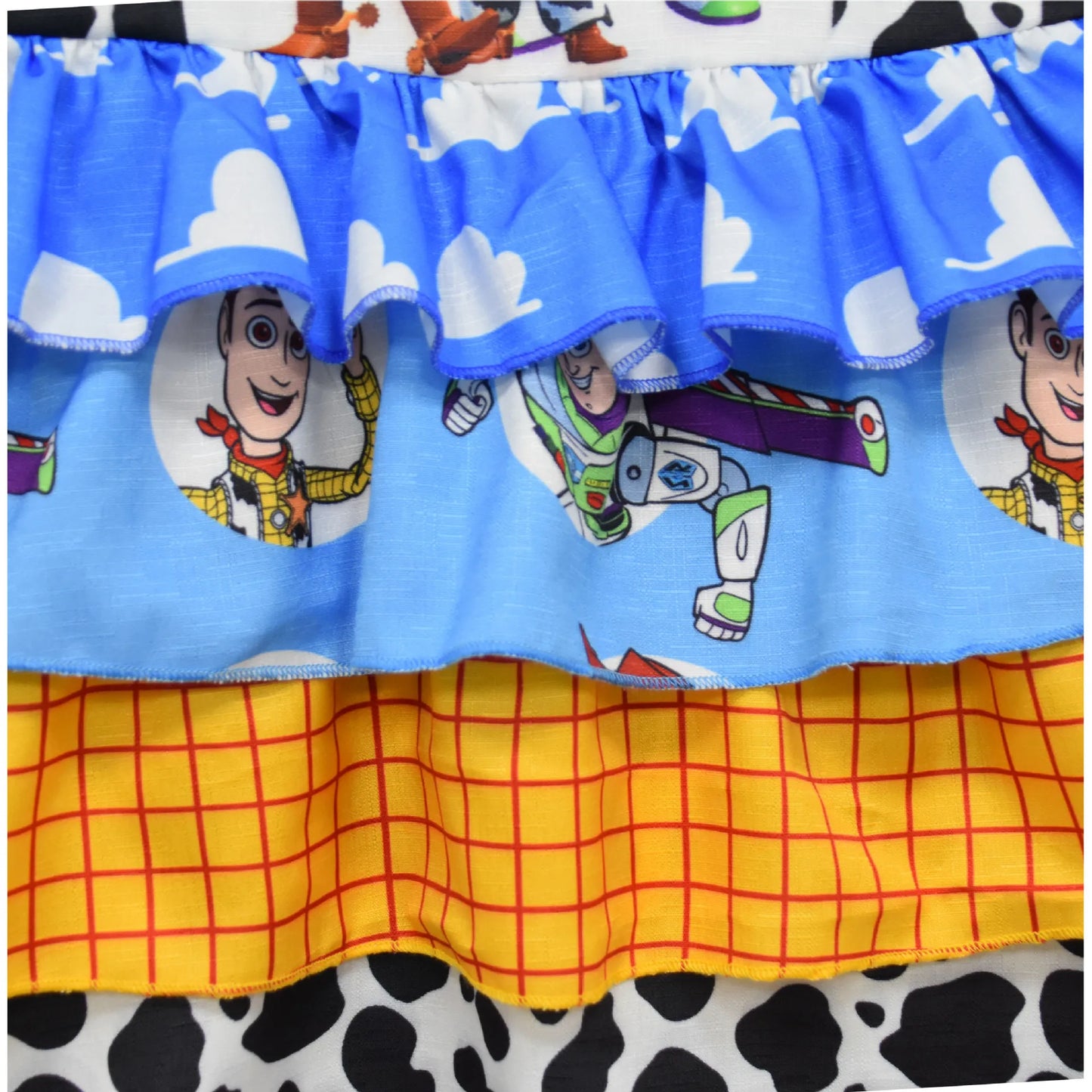 Toy Story Girl Jessie Dress Cartoon Cowgirl Costume Mickey Mouse Clothes Child Buzz