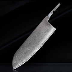 Damascus Steel Full Tang Knife Blade Kitchen Chef Knife Blades Blank DIY Handmade