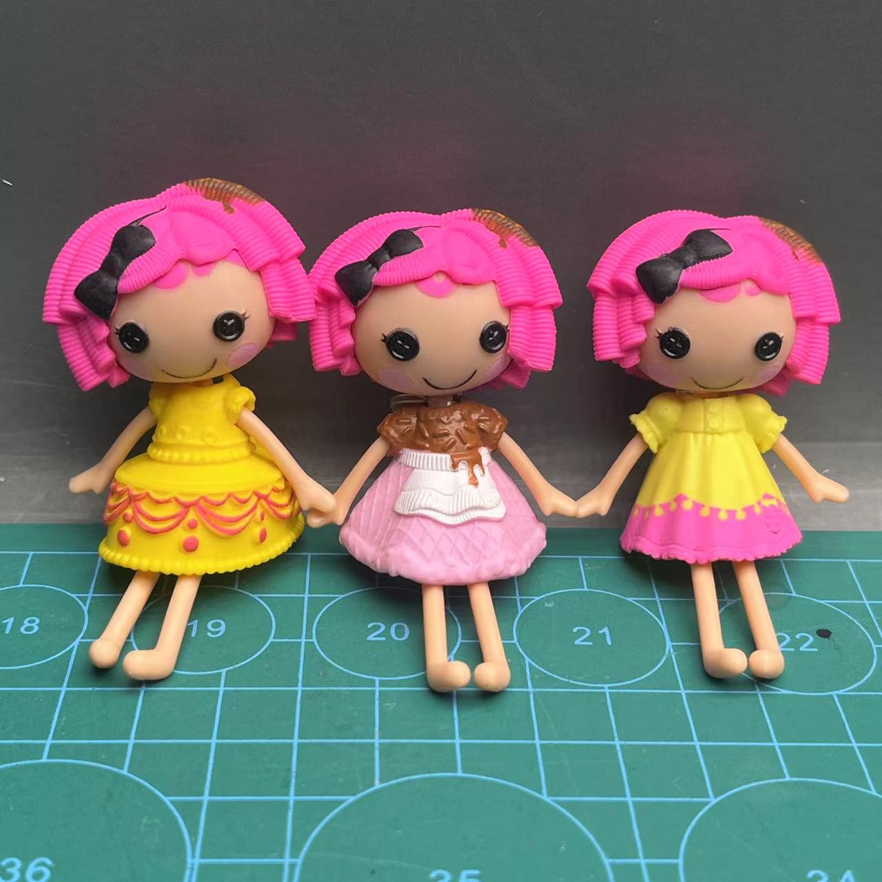 Original 8-10cm Lalaloopsy  Little Sister Multi-style Dolls PVC Girls' Holiday Gift Collection Toys