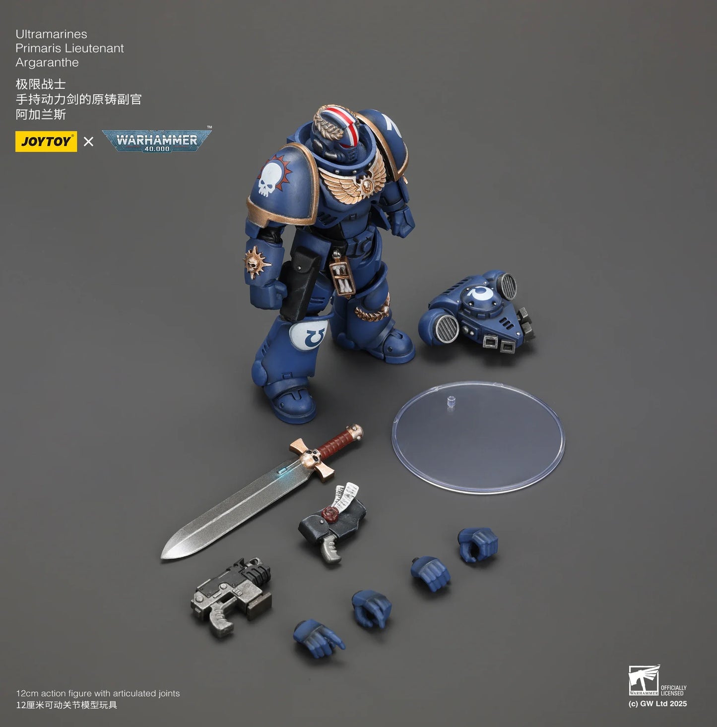 [IN-STOCK]JOYTOY Warhammer 40K 1/18 Action Figures Ultramarines Titus Victrix Guard Guilliman Anime Model Toys Gift