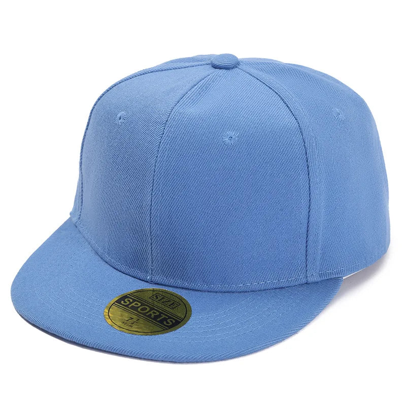 Spring and Summer Baseball Cap Flat Brim Camouflage Fashion Hip Snapback Hat Plain Gorras Bone Blank Caps
