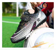 Children Soccer Shoes Futsal Hall Football Boots Kids Cleats Grass Sneakers