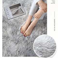 Plush Carpet Thick Bedroom Carpets Anti Slip Soft Rugs Large Rugs For Modern