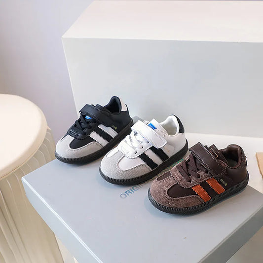 Kids Casual Shoes Fashion Boys Girls Board Shoes Breathable Little Kids Sports Shoes