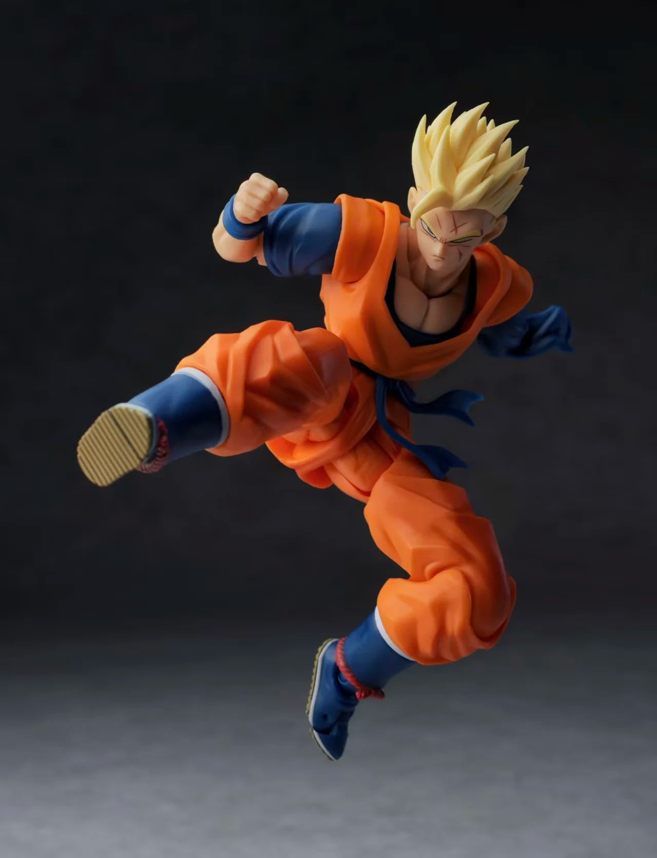 HA TOYS HAZ001 Dragon Ball Z Shf Super Saiyan Anime One-Armed Hero Gohan Action Figure Statue Model Collectible Toys Gift