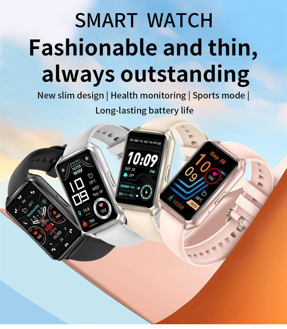 HD Bluetooth Call Smart Watch Men's Bracelet Fashion Women Smart Watch Android IOS