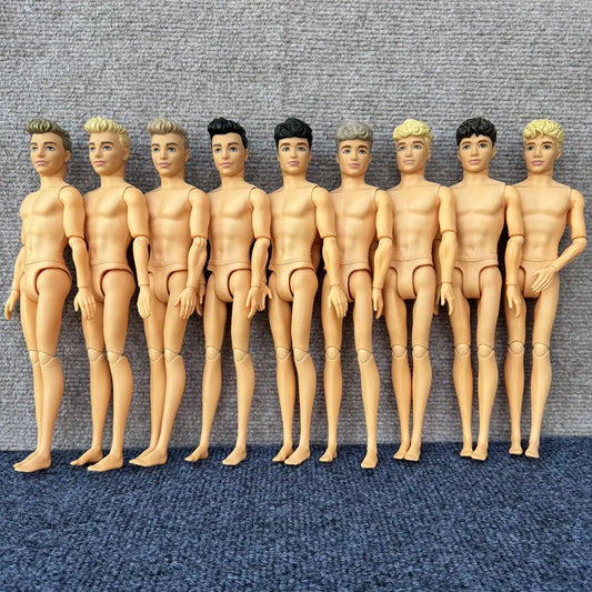 30cm Moveable Jointed Ken Dolls Boyfriend Male Prince Man Doll Figure Toy Doll Ken Body DIY Toys For Boys Girls Gifts