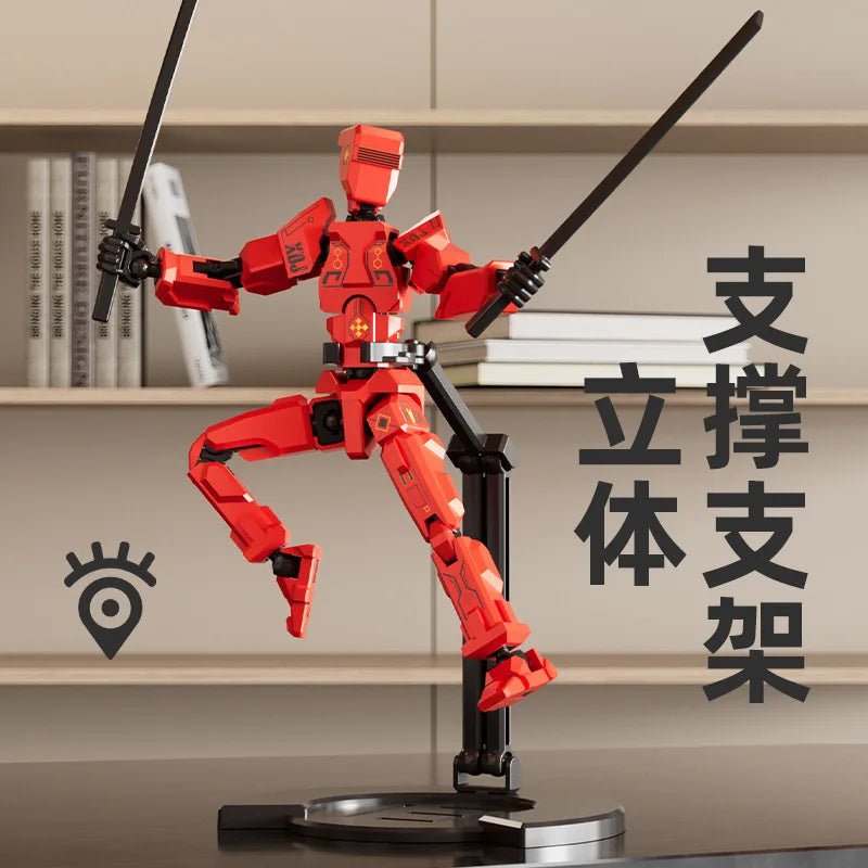 1PCS T13 Joints Figure Articulate Movable Dummy Doll Diy Assembly Toy 3D Printed Action Figure Stop Motion Animation Dummy Gift