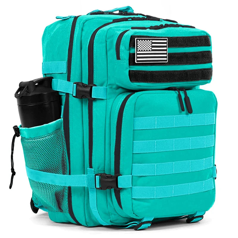 45L Tactical Backpack Men Outdoor Waterproof Sports Travel Gym Hiking Bug Out Bag Military Camping Hunting Survival Rucksack