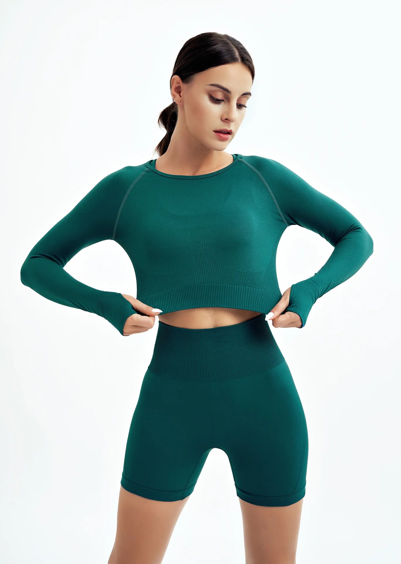 Seamless Yoga Set Gym Clothes Sportswear Yoga Suits For Women