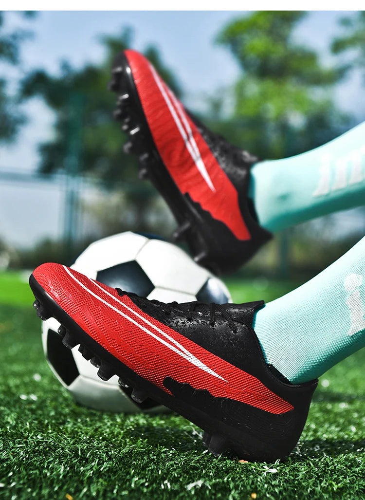 Soccer Shoes Society Sports Original Ankle Field Children Football Shoe