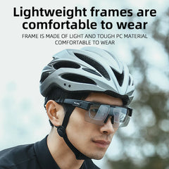 Sunglasses Glasses Men Photochromic Cycling Glasses