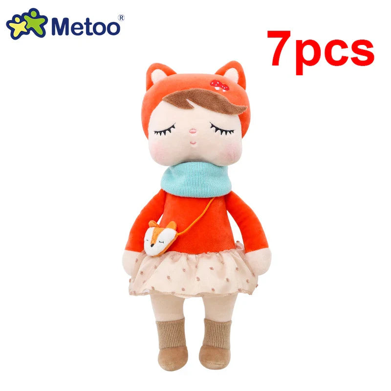 Metoo angela dolls soft stuffed rabbit bunny fox plush toys gift for kids