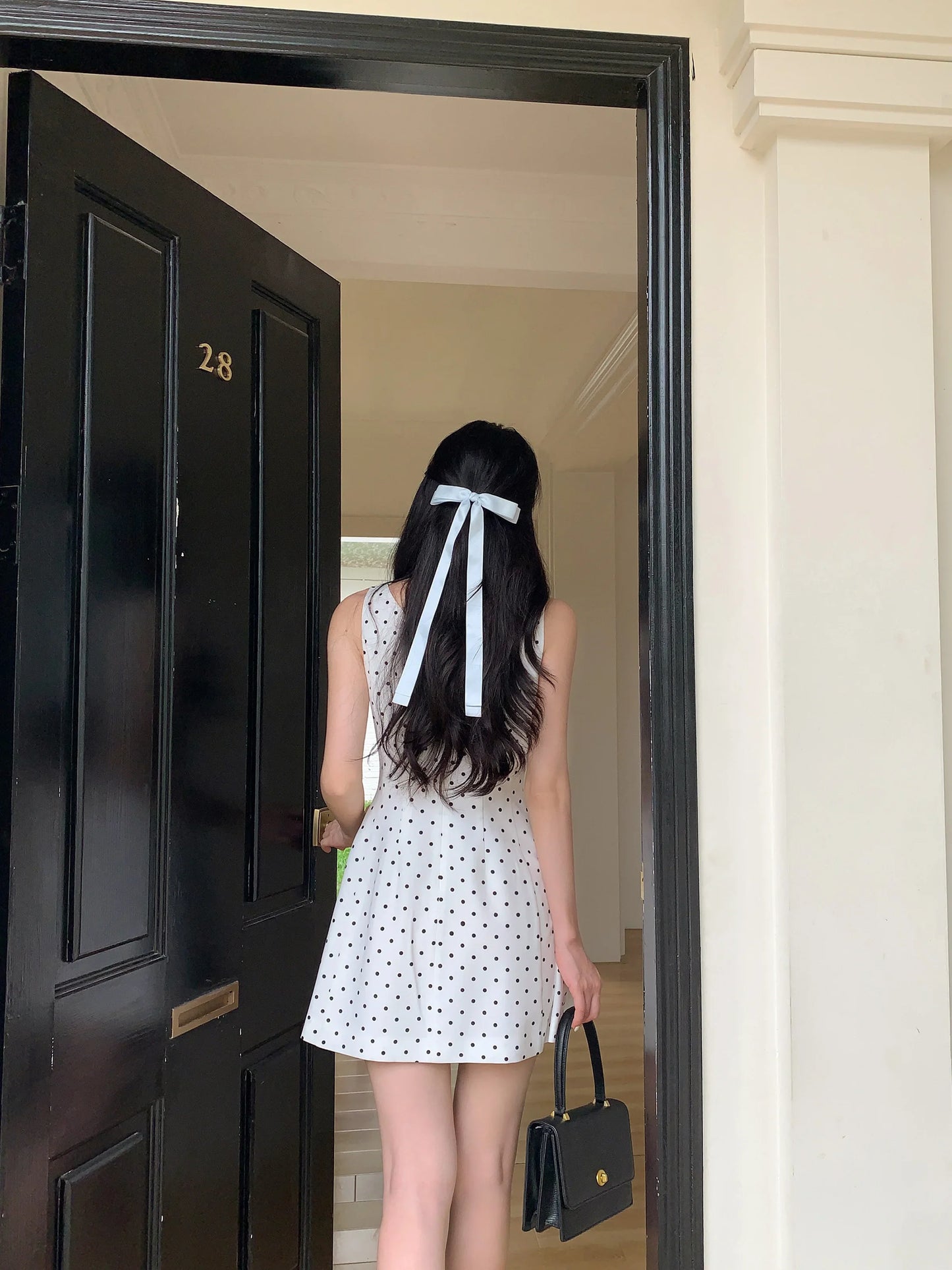 French Black Sleeveless Mini Dress Women Summer Slim Fit A-Line One-Shoulder Strap Dress Petite Elegant Casual Vacation Outfit