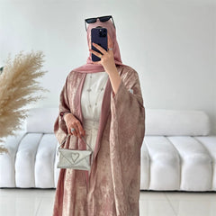 Kimono Batwing Abaya Dubai Luxury Kaftan Islam Muslim Modest Dress for Women