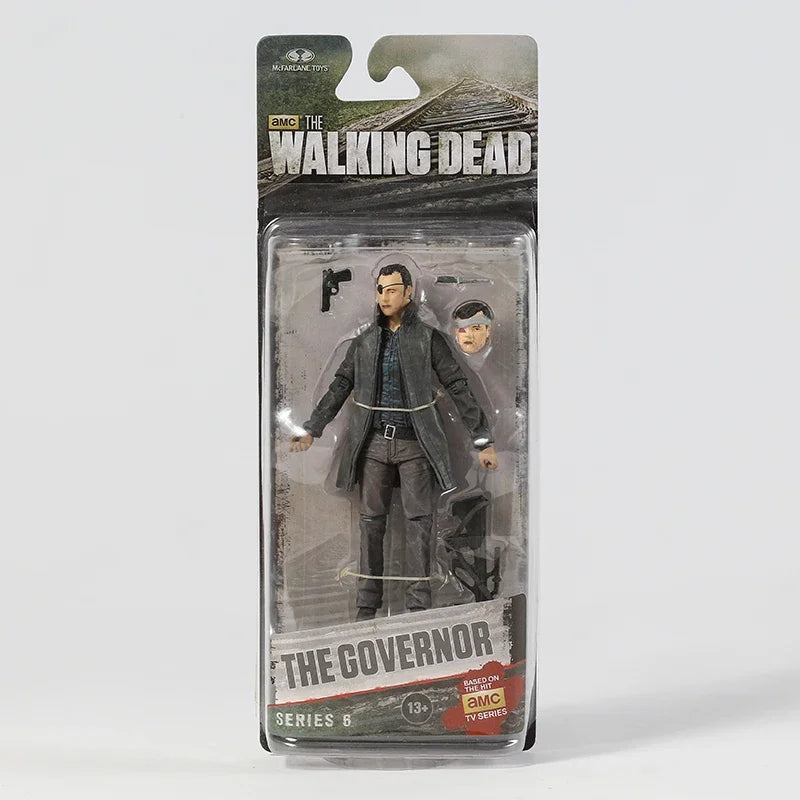 7 Styles AMC TV Series The Walking Dead Abraham Ford Bungee Walker Rick Grimes The Governor Michonne PVC Action Figure Model Toy