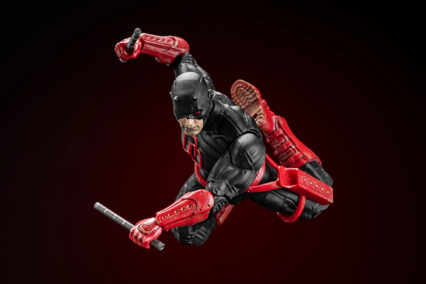 In Stock - FlefToys Marvel Daredevil Classic Red Shadowland Reborn Black 8" Action Figure Devil Defenders Matt Murdock Legends