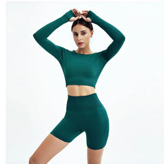 Seamless Yoga Set Gym Clothes Sportswear Yoga Suits For Women