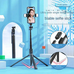 Selfie Stick 1.8m Lengthen Phone Tripod Portable Telescopic Pole Wireless Bluetooth