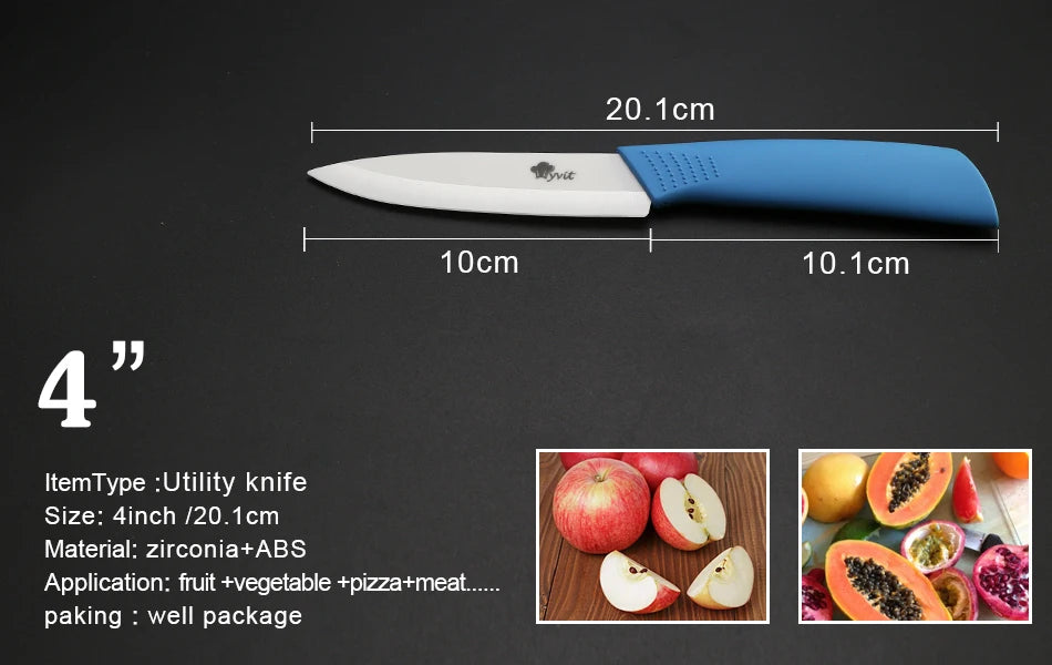 Ceramic Knife Set for Kitchen Professional Ceramic Knife 3 4 5 6 Inch Fruit Rust Proof