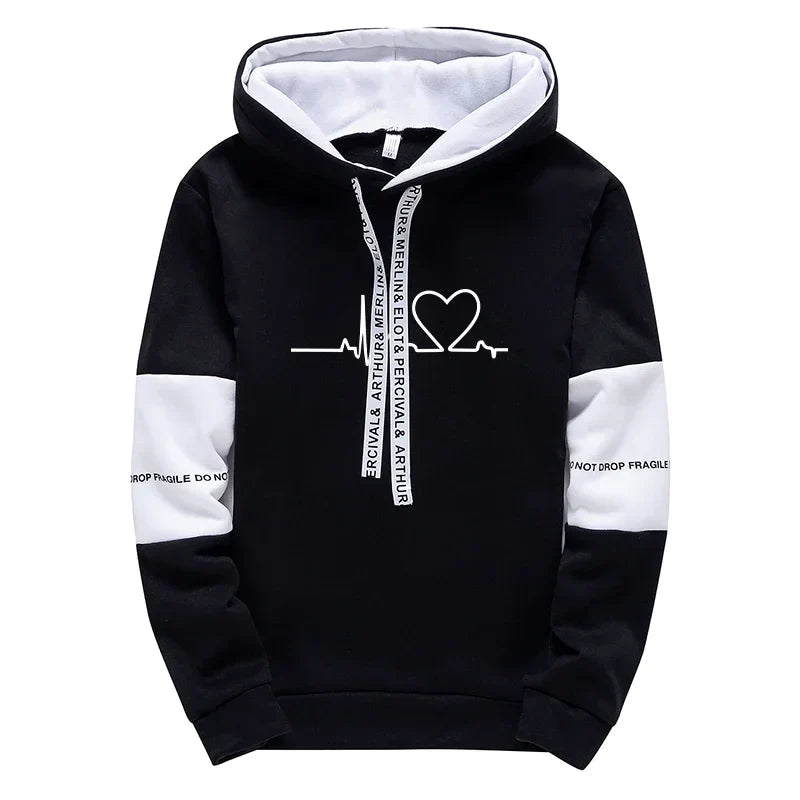 Hoodies Sportswear Sweatshirts for Men Comfortable Autumn Winter Sports Casual Fashion Versatile Sweatpants Daily Dressing Men's