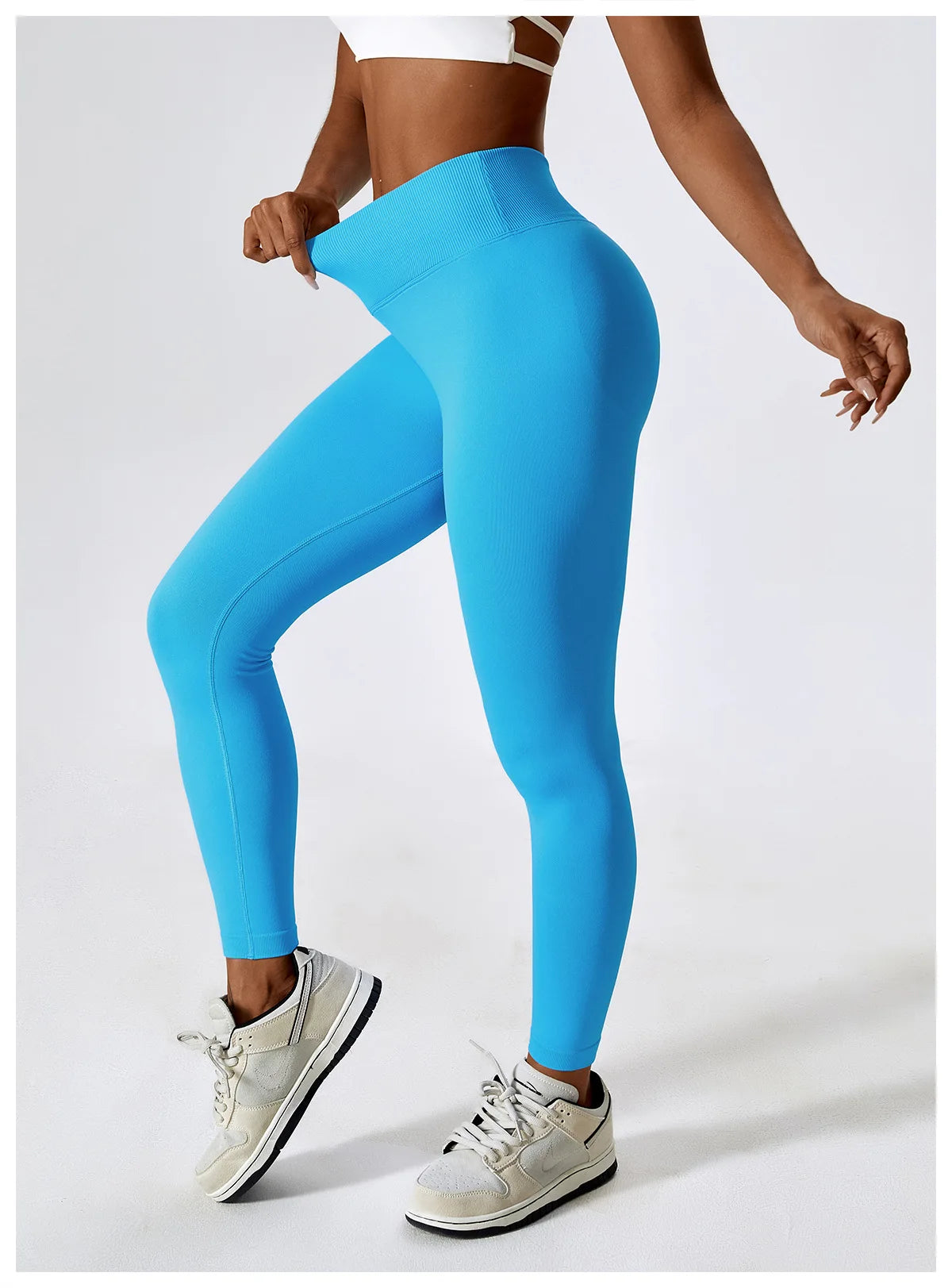 Yoga Pants Outdoor Fitness Gym Leggings Female Breathable Workout Tights Push Up