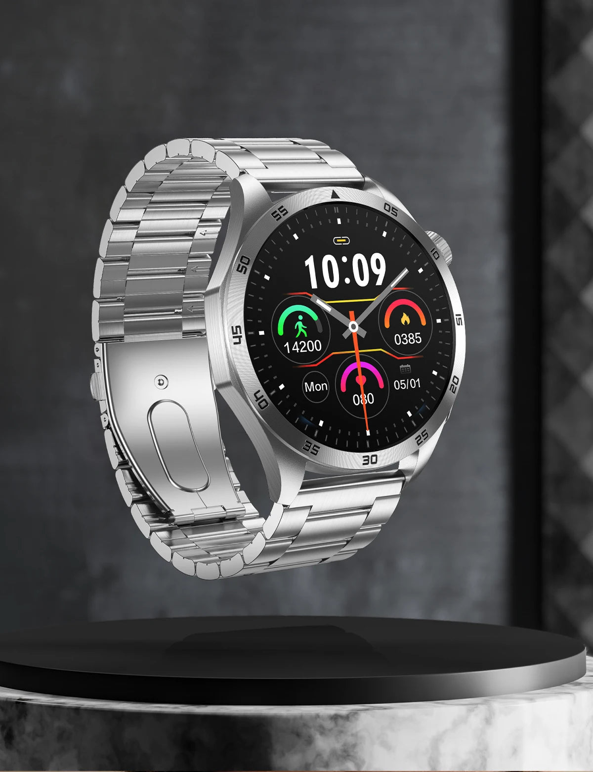 GUHUAVMI NEW Fashion Health Expert Laser iagnosis Smart Watch Men ECG+PPG Three highs  Blood Pressure Heart Rate HD Call Watches