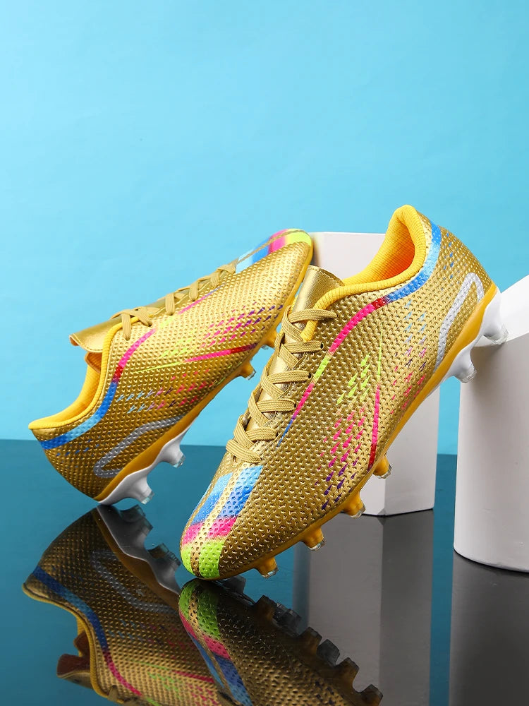 Men Original Soccer Cleats Shoes Wearable Turf Futsal Shoes Male Society