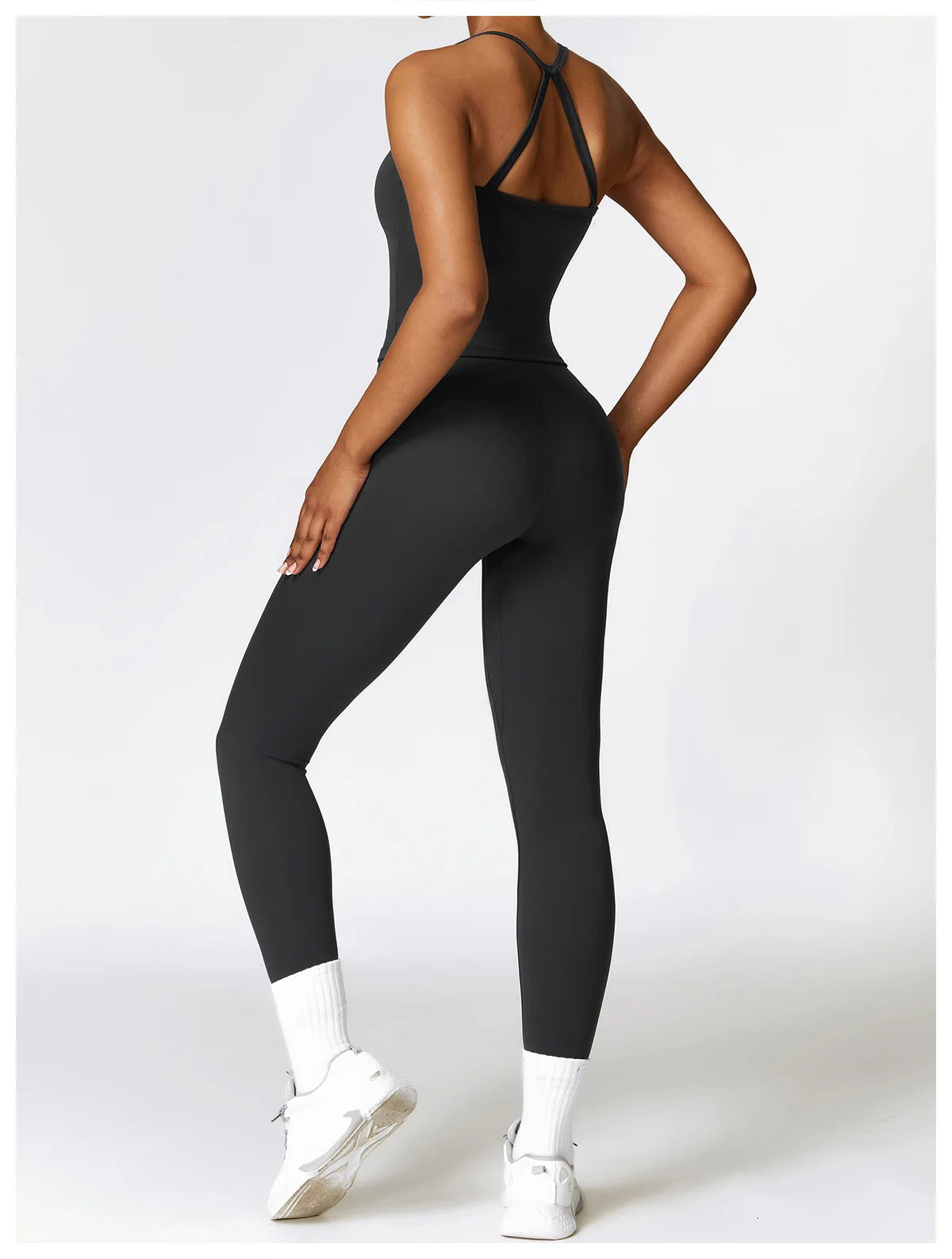 Women Sport Seamless Leggings High Waist Elastic Solid Yoga Leggings Gym Workout