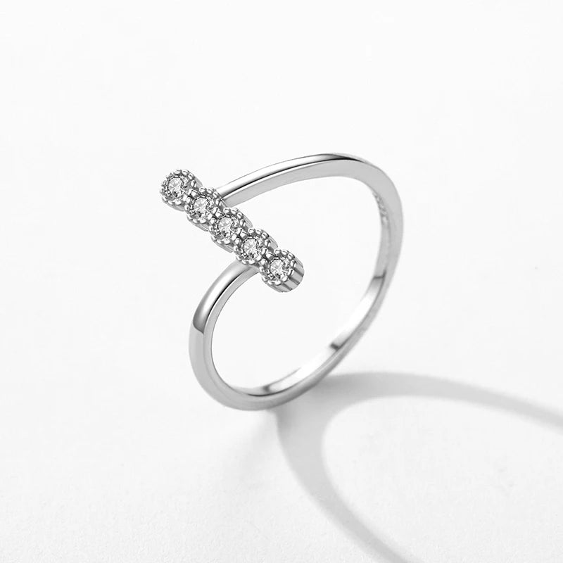 Authentic 925 Sterling Silver Fashion Delicate Finger Rings For Women Wedding